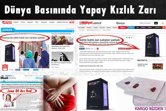 yapay kızlık zarı ile ilgili basında çıkan haberler